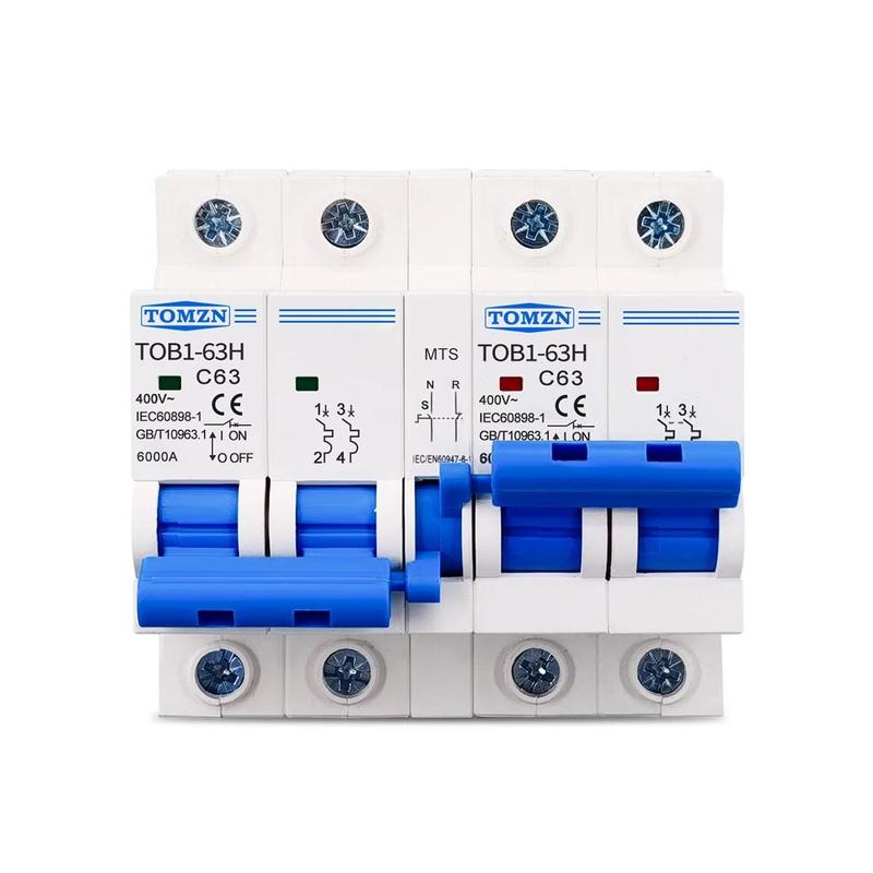 2P + 2P MTS TOMZN AC Interruptor de transferência manual de
